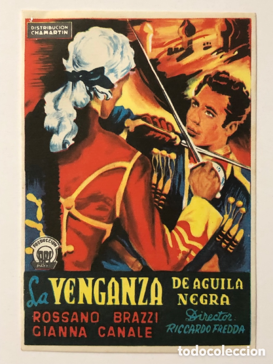 Cine: Programa la venganza de &Aacute;guila negra Rossano Brazzi A24 - Foto 1