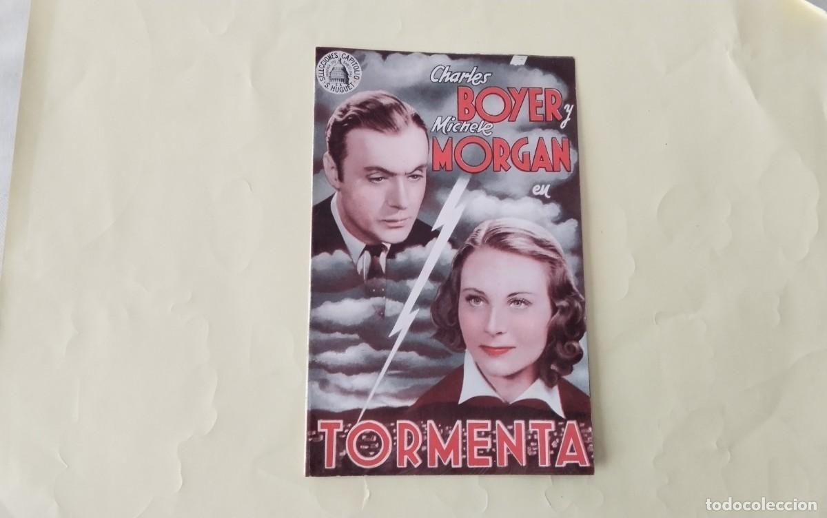 Cine: PROGRAMA DE MANO DOBLE DE LA PELICULA &rdquo; TORMENTA &rdquo; - Foto 3