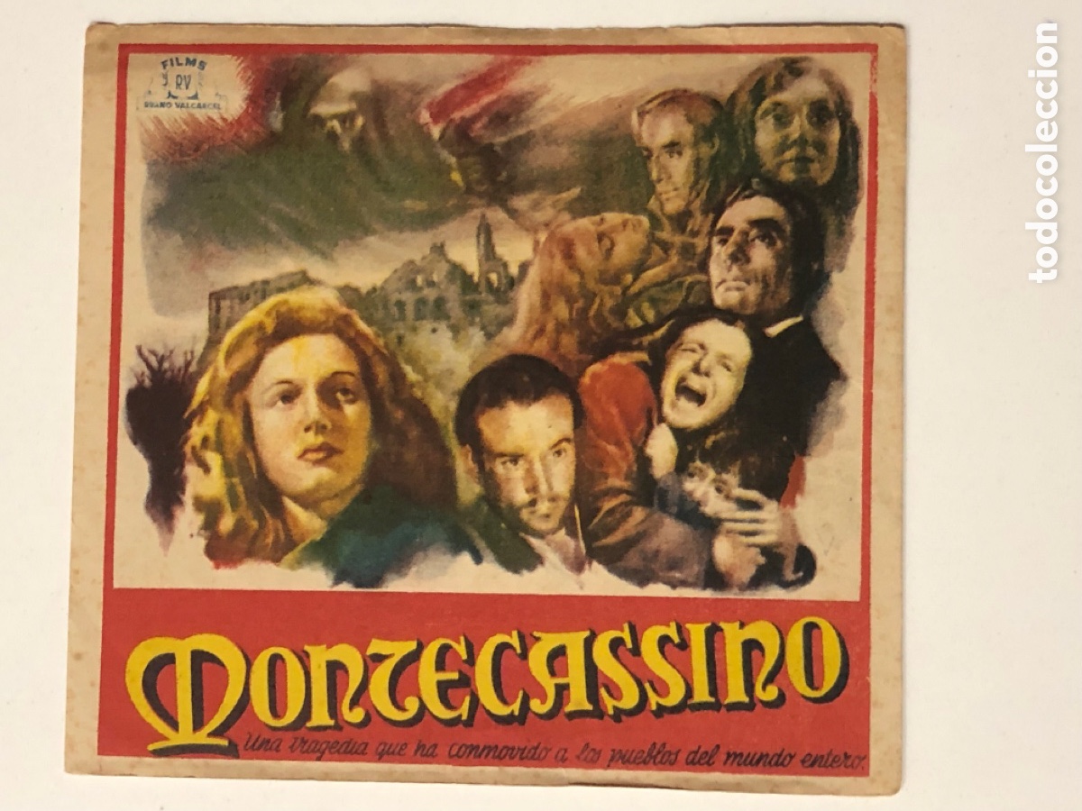 Cine: Programa Montecassino con publicidad cine sur mislata A24G1 - Foto 1