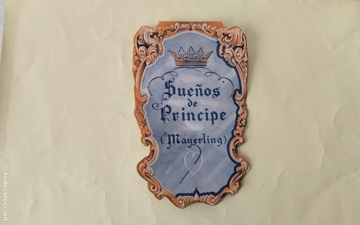 Cine: PROGRAMA DE MANO DOBLE TROQUELADO DE LA PELICULA &rdquo; SUE&Ntilde;OS DE PRINCIPE &rdquo; - Foto 1