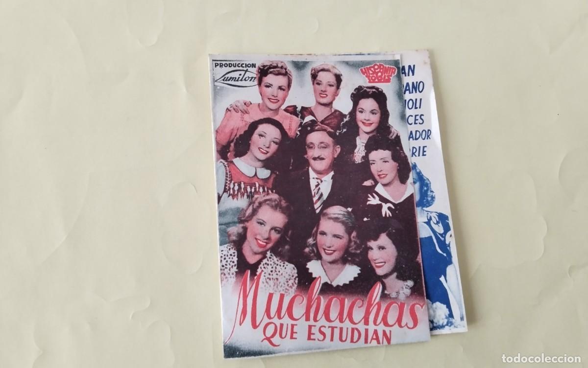 Cine: PROGRAMA DE MANO DOBLE DE LA PELICULA &rdquo; MUCHACHAS QUE ESTUDIAN &rdquo; - Foto 8