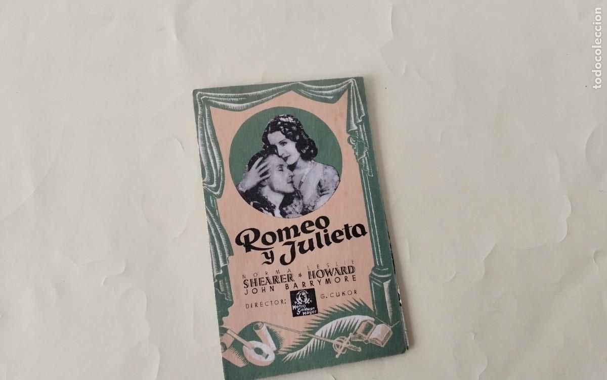 Cine: PROGRAMA DE MANO DOBLE DE LA PELICULA &rdquo; ROMEO Y JULIETA&rdquo; - Foto 7