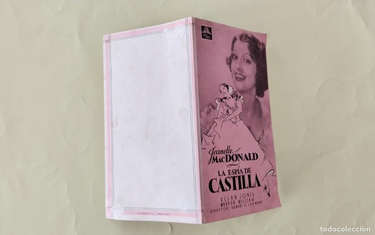 Cine: PROGRAMA DE MANO DOBLE DE CINE DE LA PELICULA &rdquo;LA ESPIA DE CASTILLA&rdquo; - Foto 5