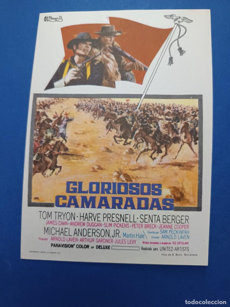 Cine: PROGRAMA DE CINE GLORIOSOS CAMARADAS TOM TYRON - Foto 1