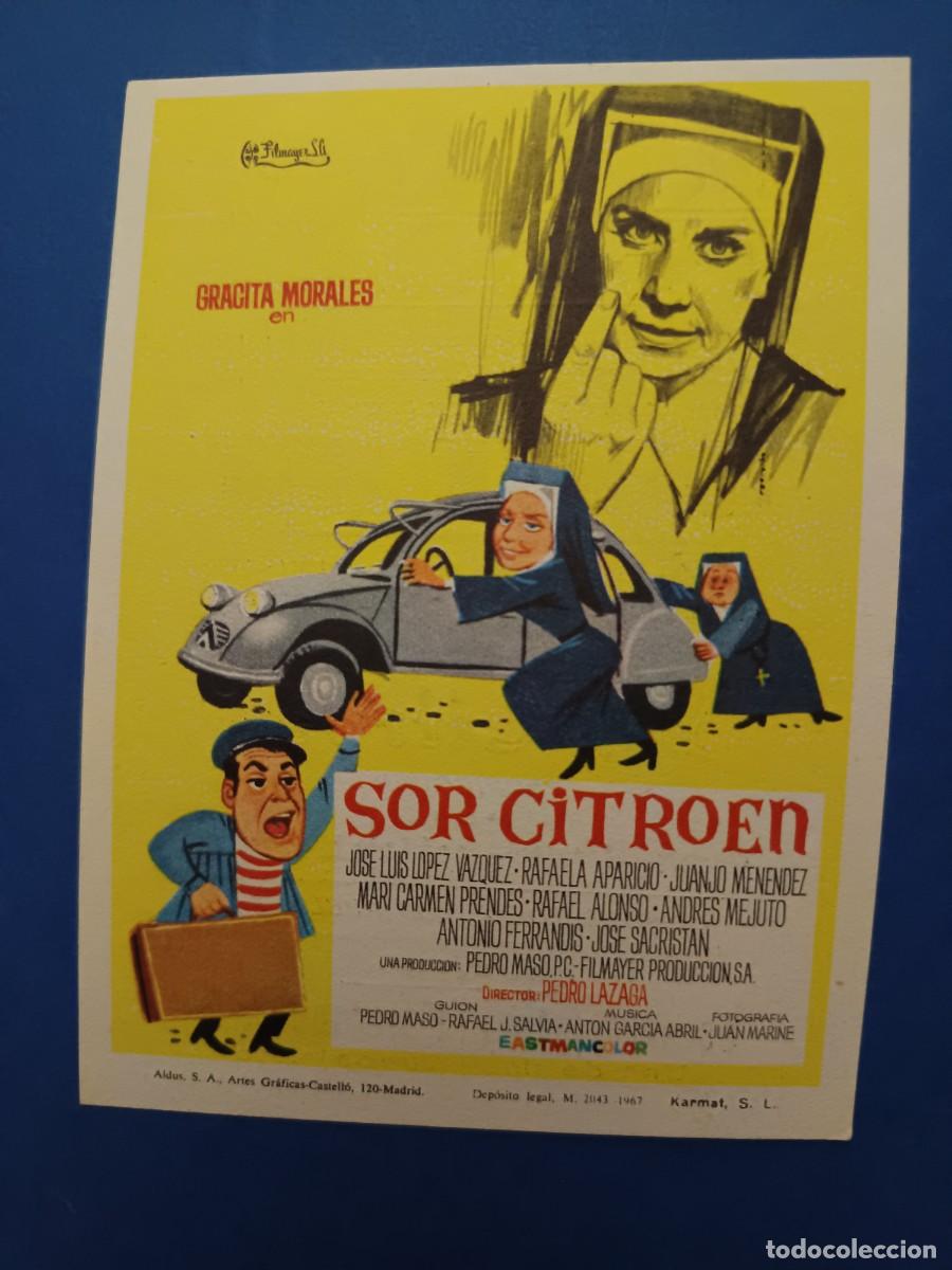 Cine: PROGRAMA DE CINE SOR CITROEN GRACITA MORALES - Foto 1