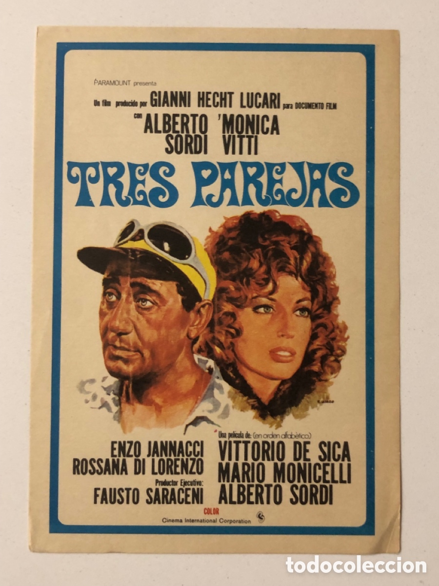 Cine: Programa tres parejas Alberto sordi A24 - Foto 1