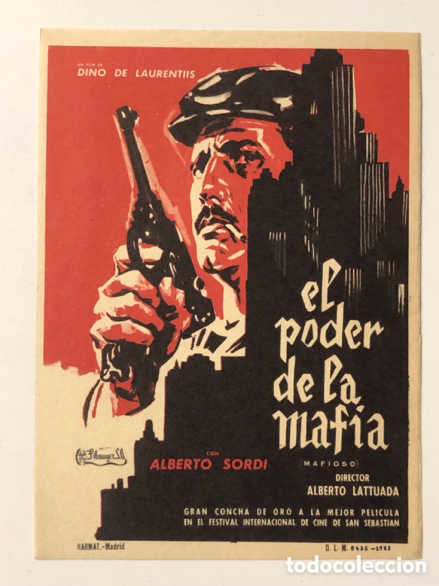 Cine: Programa el poder de la Mafia Alberto sordi A24G1 - Foto 1