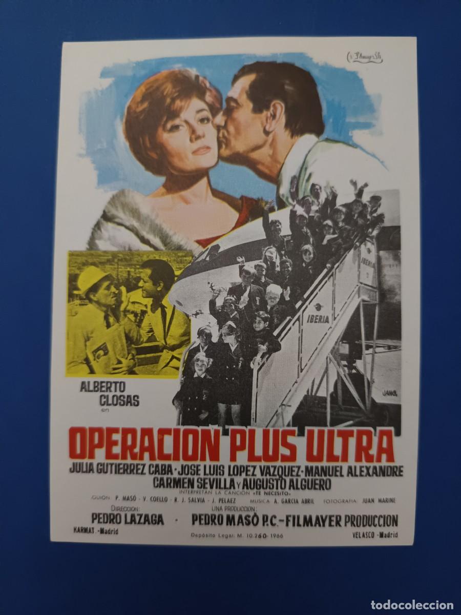 Cine: PROGRAMA DE CINE OPERACION PLUS ULTRA ALBERTO CLOSAS - Foto 1
