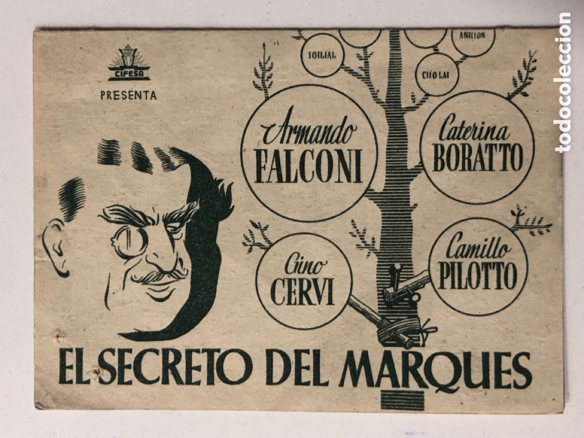 Cine: Programa el secreto del marqu&eacute;s Armando Falconi A24 - Foto 1