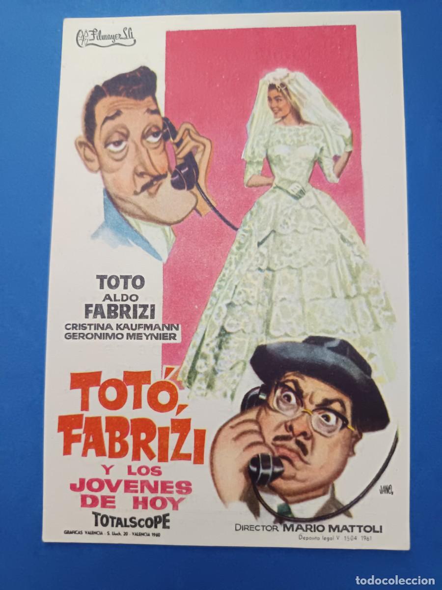 Cine: PROGRAMA DE CINE TOTO, FABRIZI Y LOS JOVENES DE HOY - Foto 1