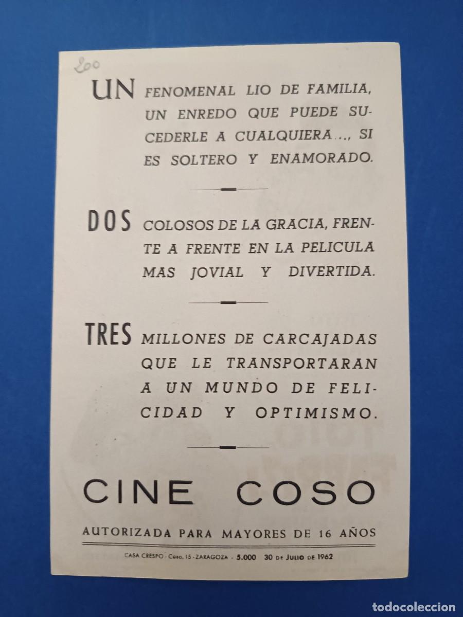 Cine: PROGRAMA DE CINE TOTO, FABRIZI Y LOS JOVENES DE HOY - Foto 2