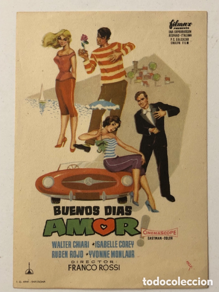 Cine: Programa buenos d&iacute;as amor walter chiari A24 - Foto 1