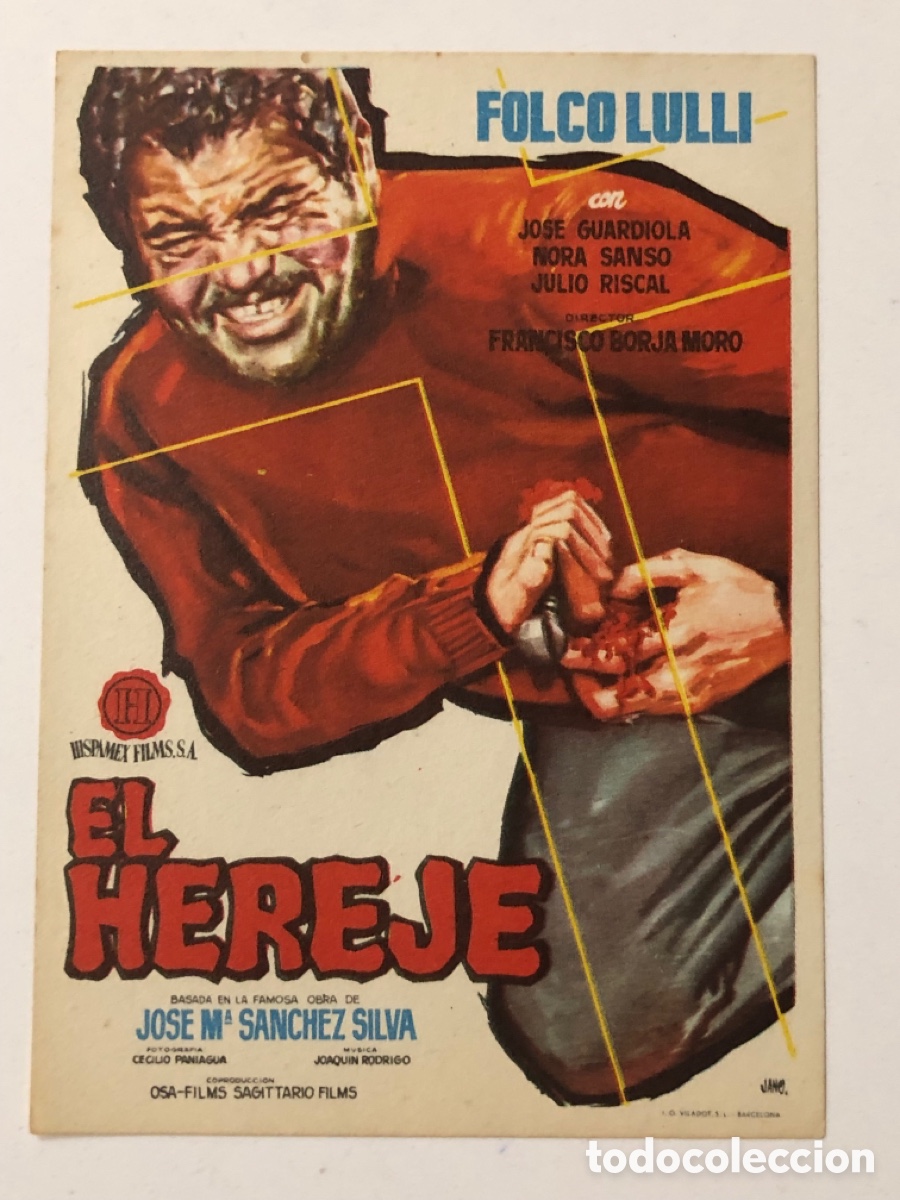 Cine: Programa el hereje Folco Lulli A24 - Foto 1