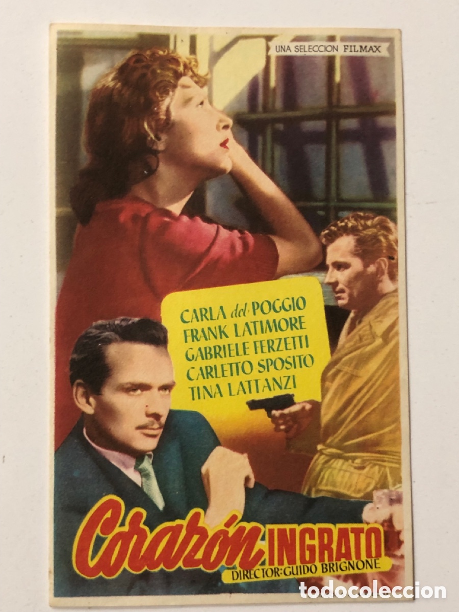 Cine: Programa coraz&oacute;n ingrato Carla del Poggio A24 - Foto 1