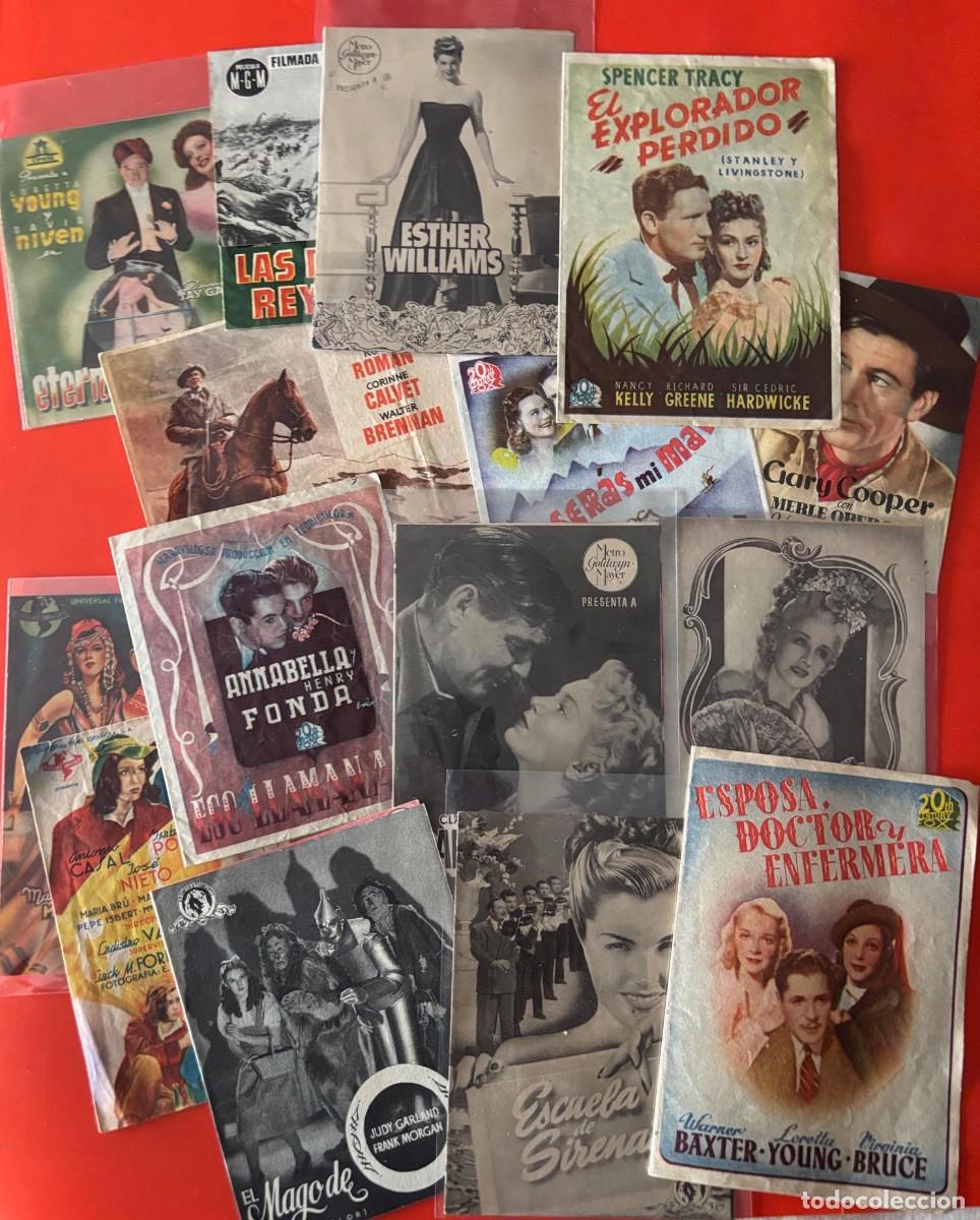 Cine: 15 PROGRAMAS DE CINE A&Ntilde;OS 30,40 Y 50. - Foto 1