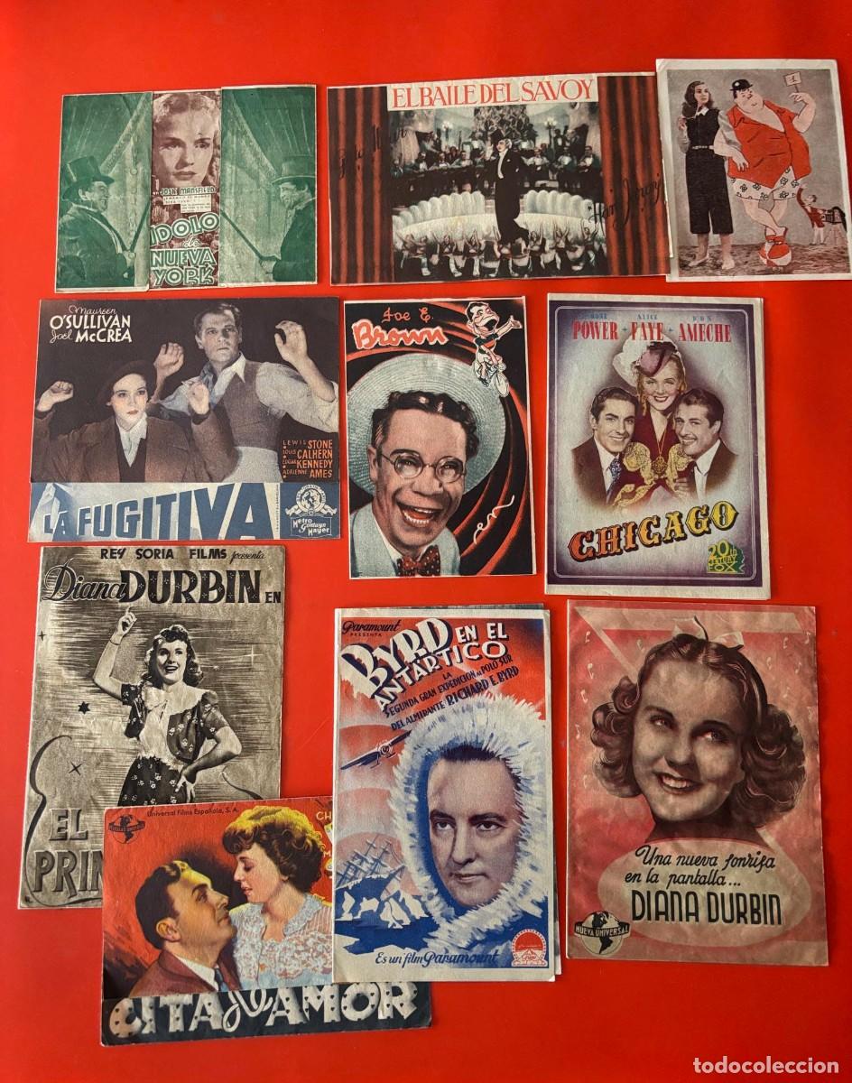 Cine: 9 PROGRAMAS DE CINE DOBLES A&Ntilde;OS 30-40. - Foto 1