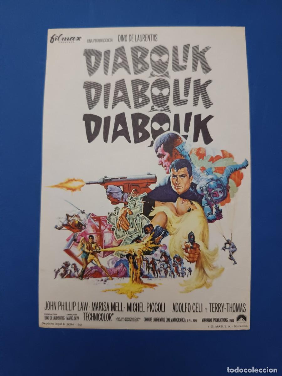 Cine: PROGRAMA DE CINE DIABOLIK JOHN PHILLIP LAW - Foto 1