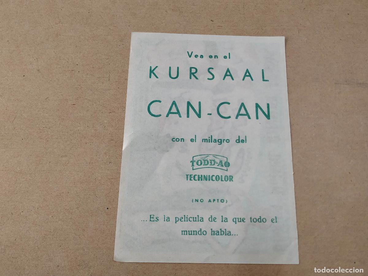 Cine: PROGRAMA CAN-CAN - CINE KURSAAL - Foto 2