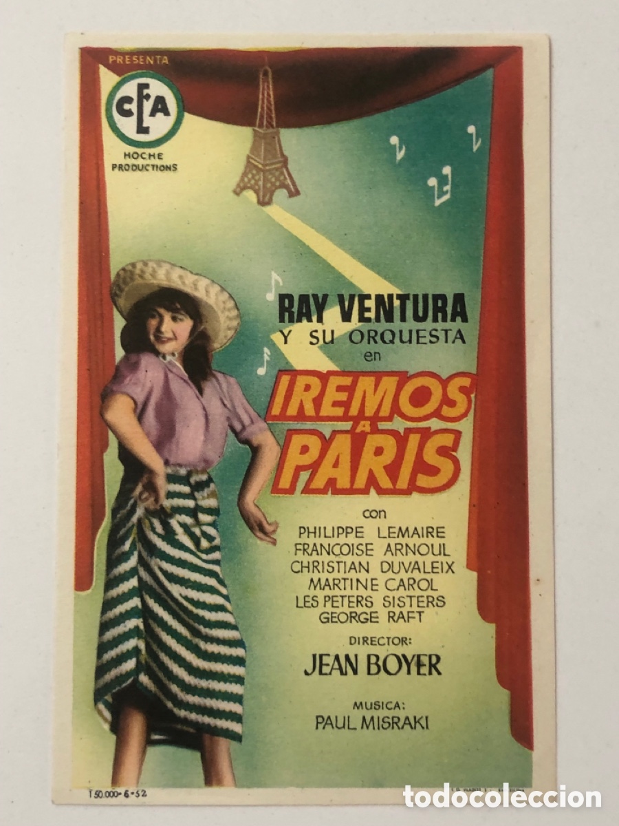 Cine: Programa iremos a paris Ray ventura A24 - Foto 1