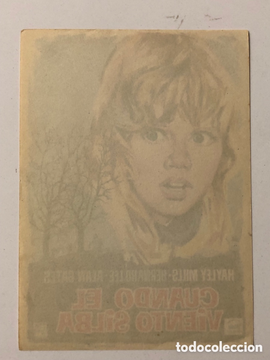 Cine: Programa Hayley Mills cuando el viento silba A24G2 - Foto 2