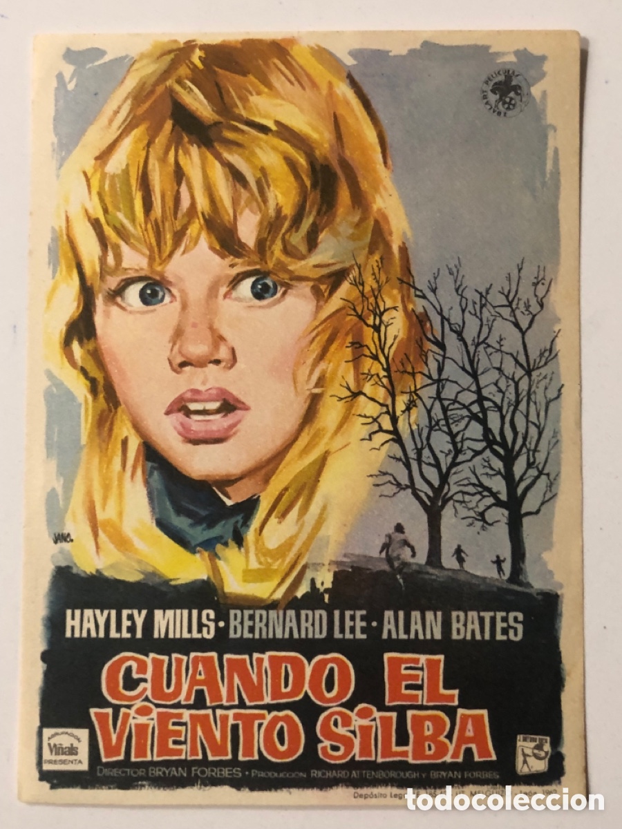 Cine: Programa Hayley Mills cuando el viento silba A24G2 - Foto 1