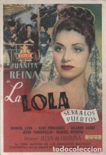 Cine: PROGRAMA DE CINE: LA LOLA SE VA A LOS PUERTOS PC-10695 - Foto 1
