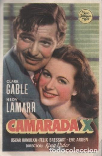 Cine: PROGRAMA DE CINE: CAMARADA X PC-10716 - Foto 1