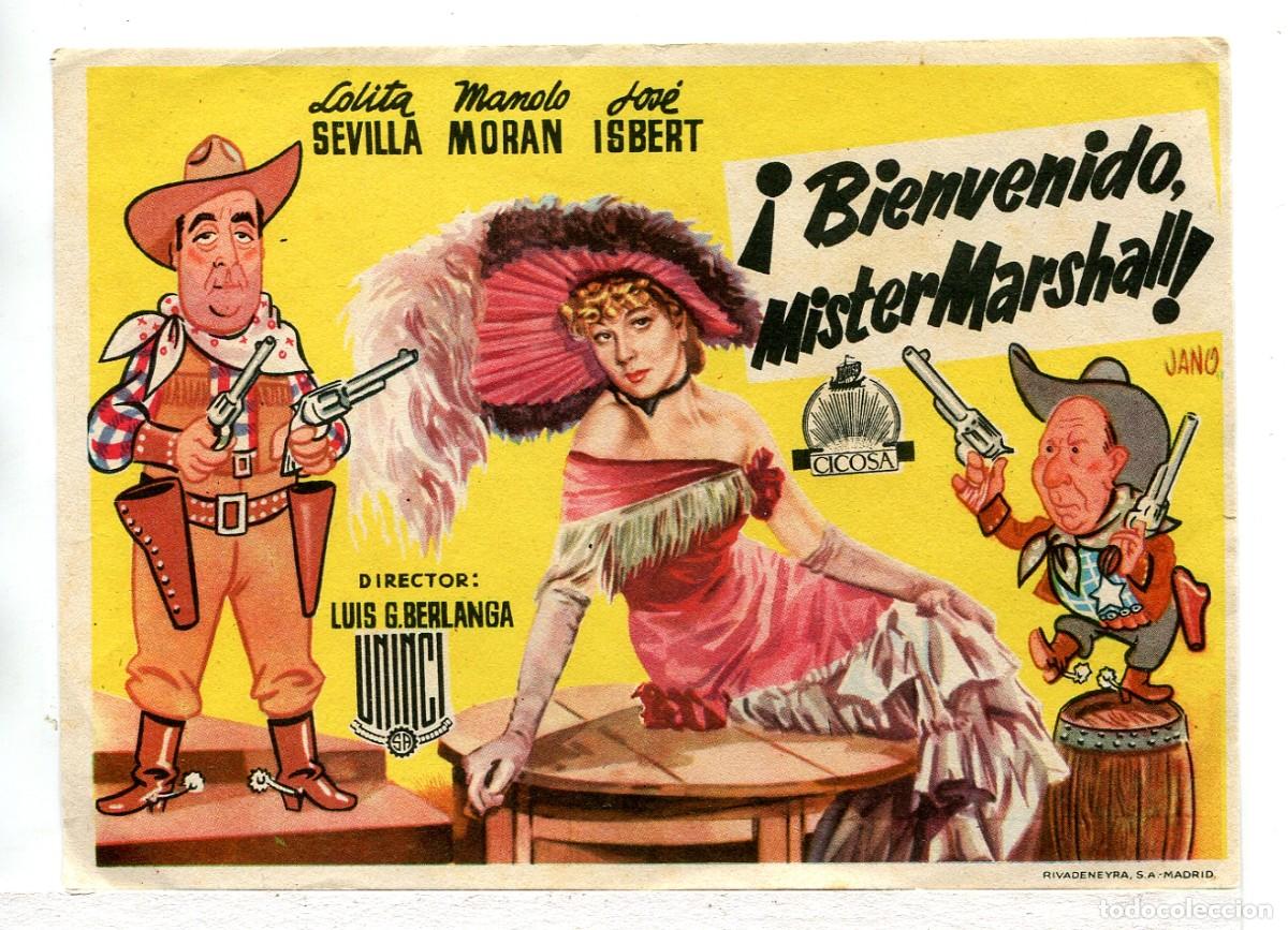 Cine: BIENVENIDO MISTER MARSHALL, con Jos&eacute; Isbert. - Foto 1