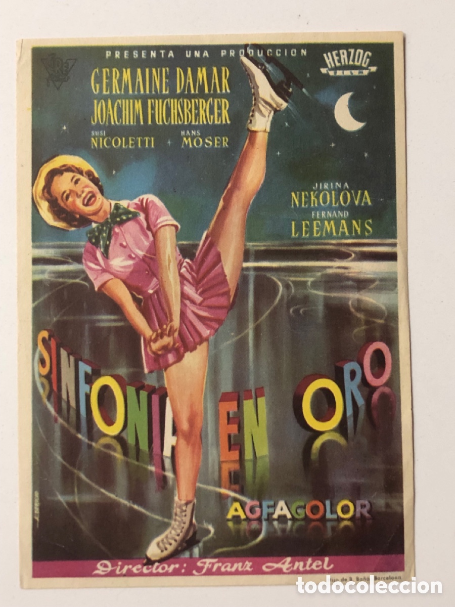 Cine: Programa sinfon&iacute;a en oro Germaine Damar A24G2 - Foto 1
