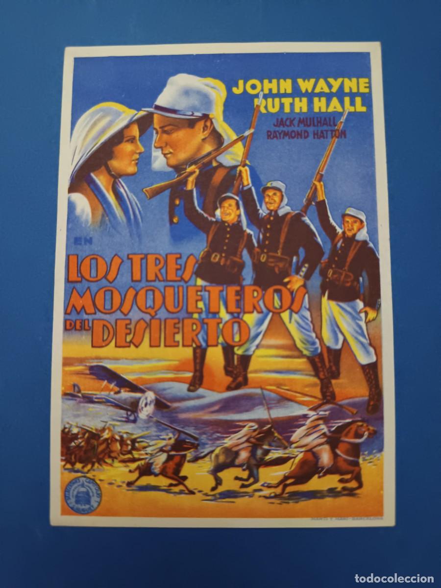 Cine: PROGRAMA DE CINE LOS TRES MOSQUETEROS DEL DESIERTO JOHN WAYNE - Foto 1