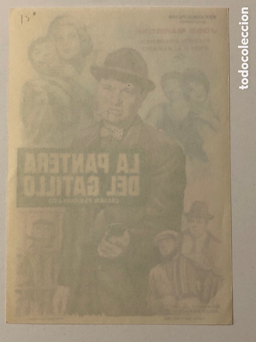Cine: Programa la pantera del gatillo jose Marrone A24G3 - Foto 2