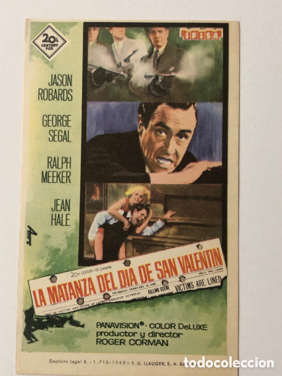 Cine: Programa la matanza del d&iacute;a de san Valent&iacute;n Jas&oacute;n Robards A15 - Foto 1