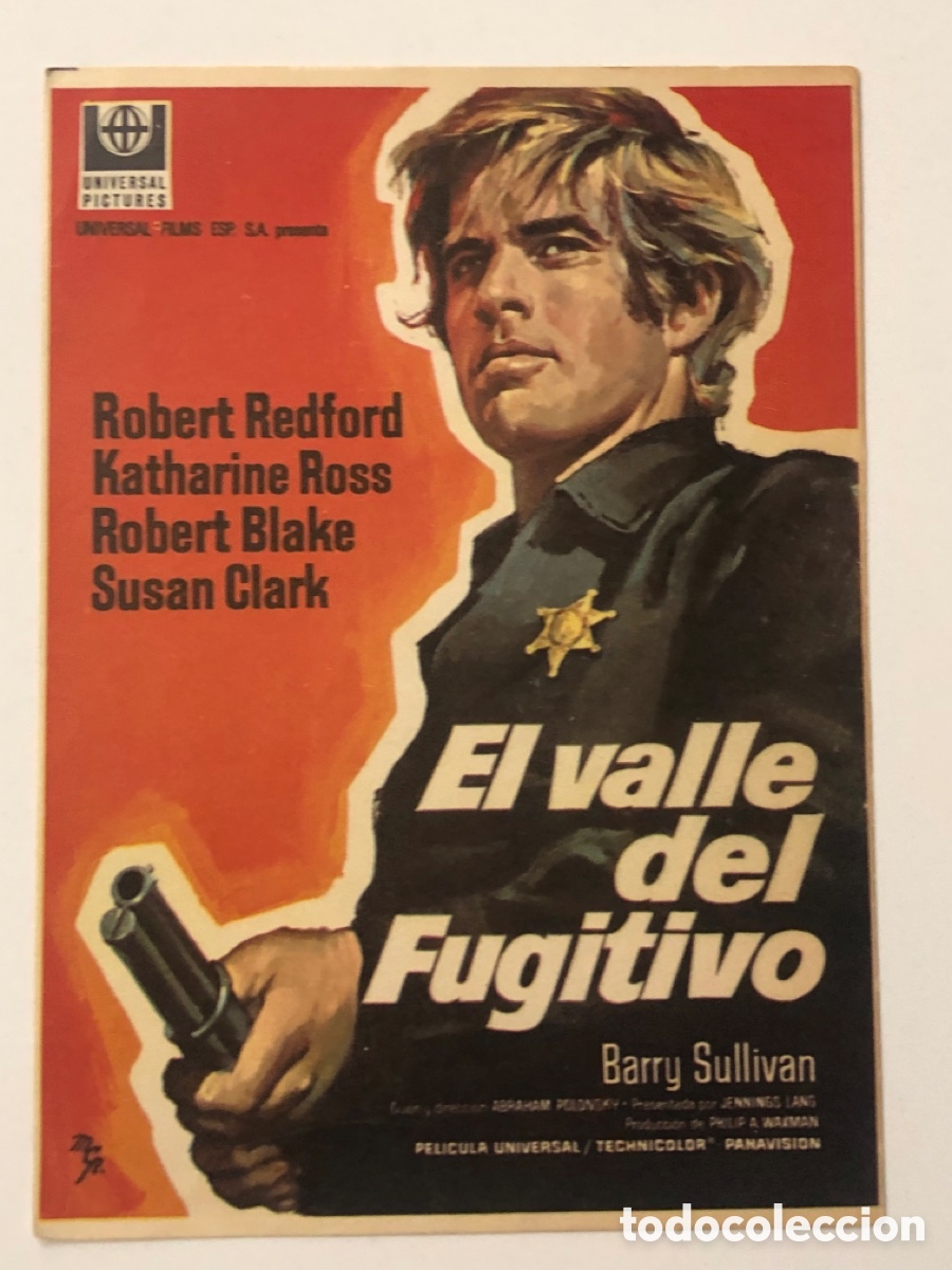 Cine: Programa el valle del fugitivo Robert Redford A24G4 - Foto 1