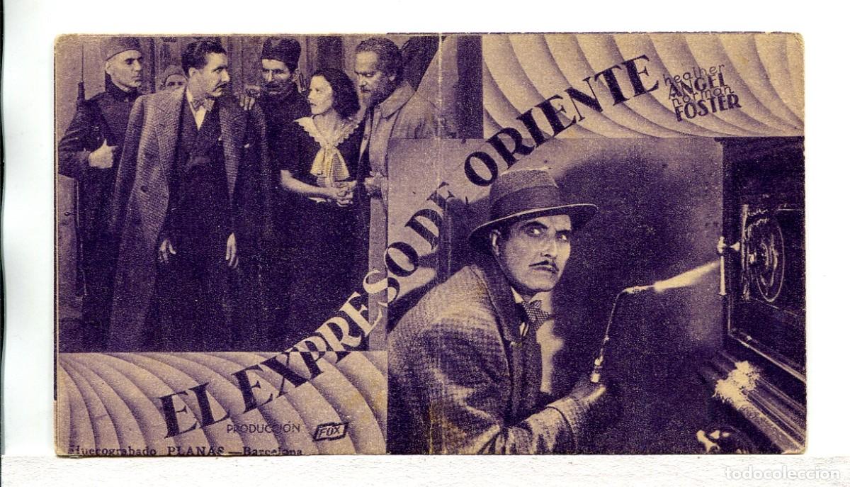 Cine: EL EXPRESO DE 0RIENTE, con Norman Foster. - Foto 1