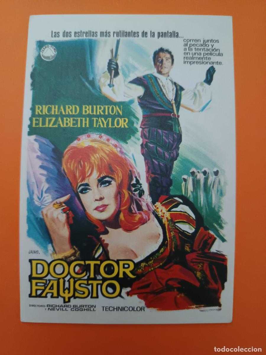 Cine: PROGRAMA DE CINE DOCTOR FAUSTO RICHARD BURTON ELIZABETH TAYLOR - Foto 1