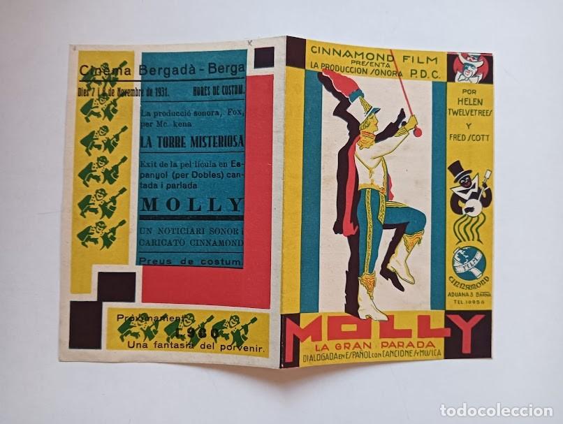 Cine: MOLLY LA GRAN PARADA PROGRAMA DOBLE CINNAMOND HELEN TWELVETREES FRED SCOTT - Foto 2