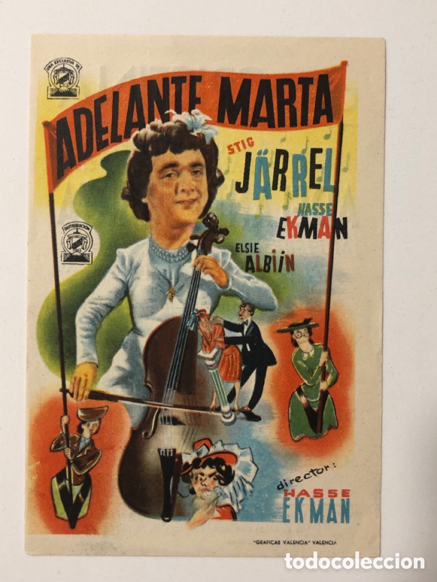 Kino: Programa adelante Marta Stig Jarrel con publicidad cine cristina A17