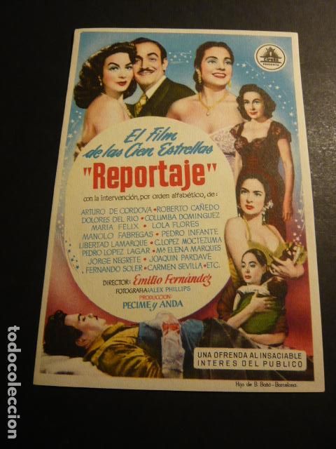Cine: REPORTAJE PROGRAMA DE MANO SIN PUBLICIDAD - Foto 1