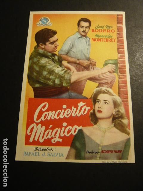 Cine: CONCIERTO MAGICO PROGRAMA DE MANO SIN PUBLICIDAD - Foto 1