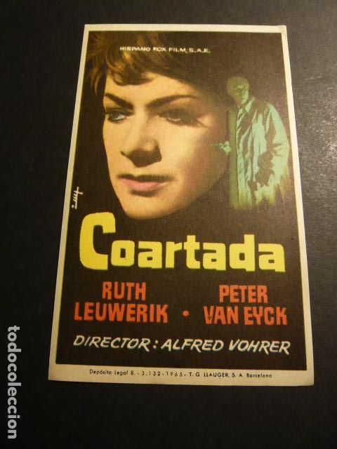 Cine: COARTADA PROGRAMA DE MANO SIN PUBLICIDAD - Foto 1