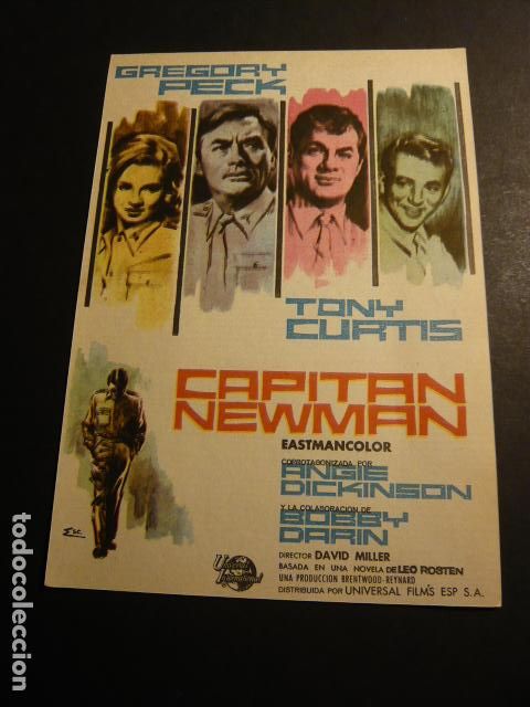 Cine: CAPITAN NEWMAN PROGRAMA DE MANO SIN PUBLICIDAD - Foto 1