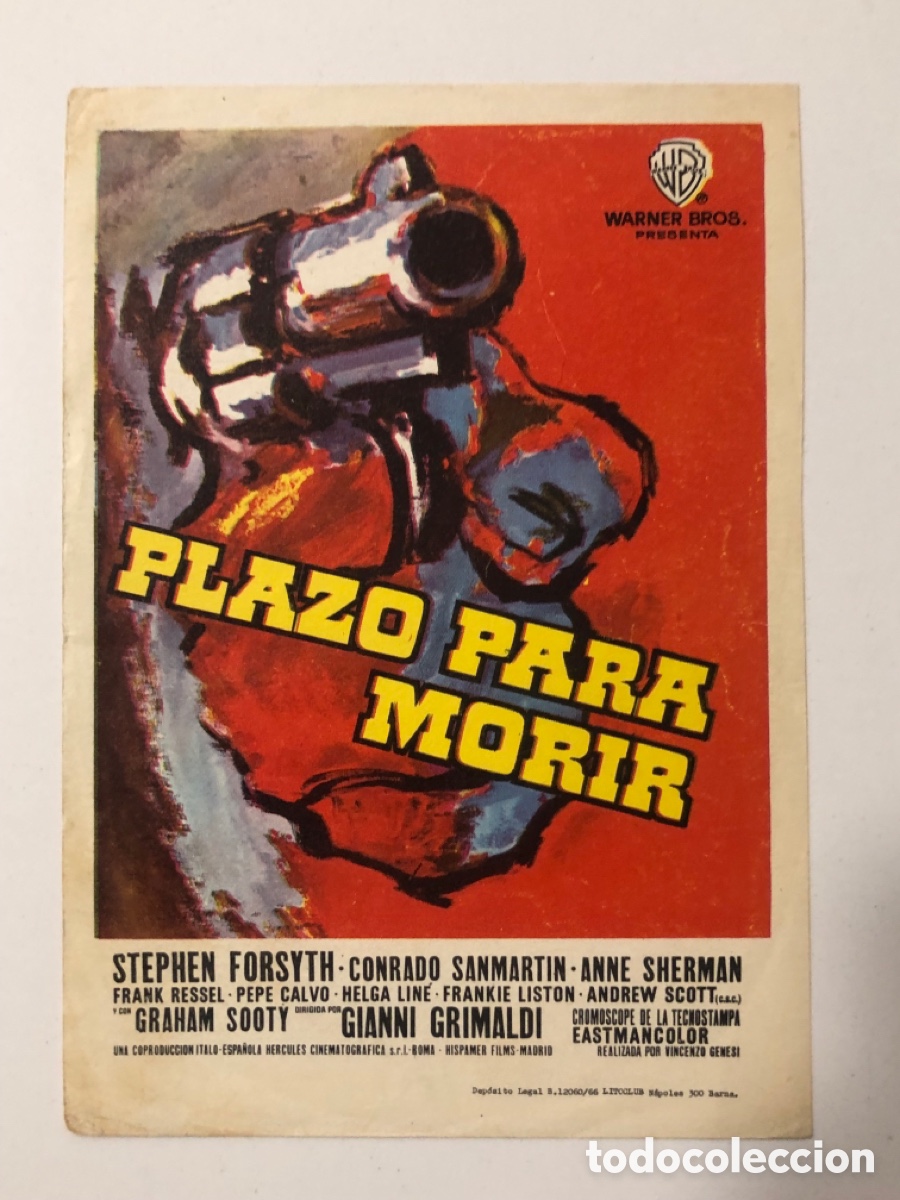 Cine: Programa plazo para morir Stephen forsyth A6 - Foto 1