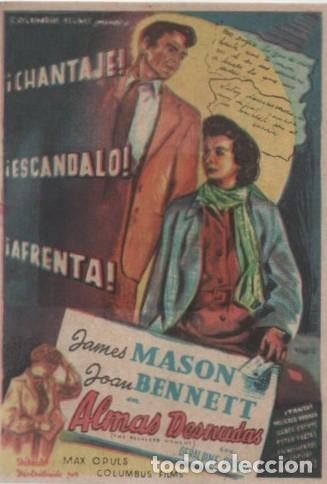 Cine: PROGRAMA DE CINE: ALMAS DESNUDAS PC-10746 - Foto 1