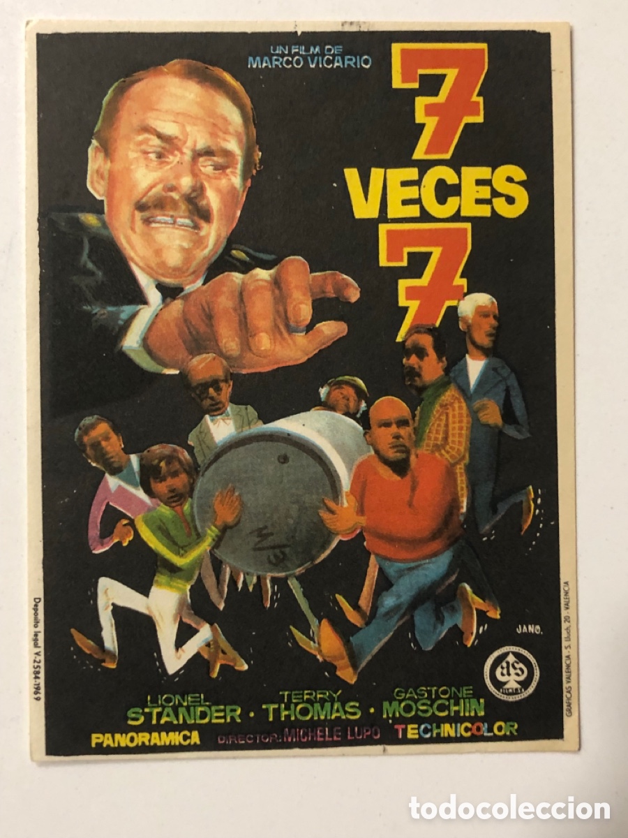 Cine: Programa 7 veces 7 lionel stander A24 - Foto 1