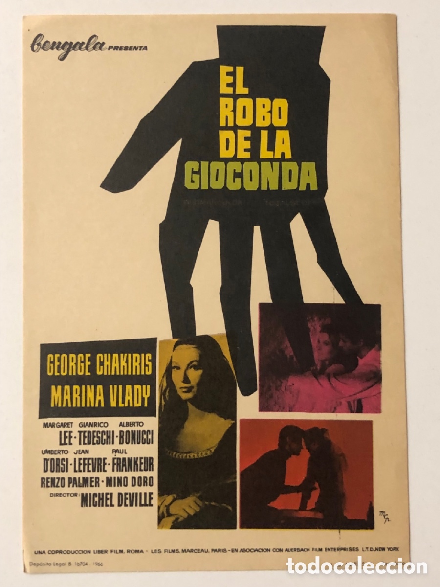 Cine: Programa el robo de la Gioconda George Chakiris A24 - Foto 1