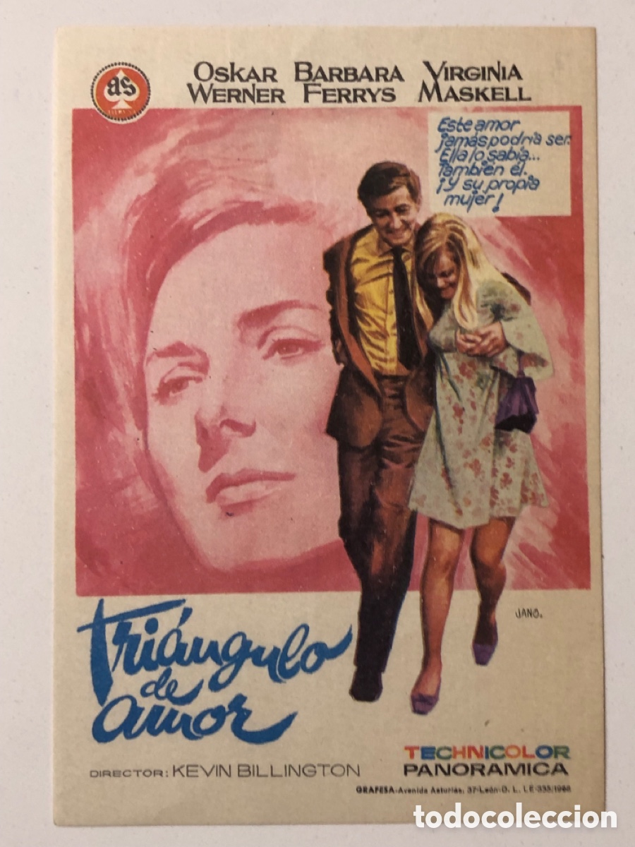 Cine: Programa Tri&aacute;ngulo de amor Oskar werner A24 - Foto 1