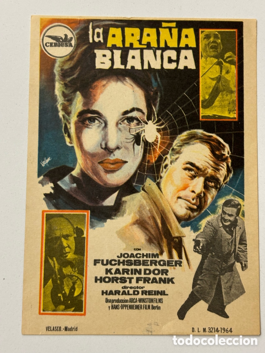 Cine: Programa la Ara&ntilde;a blanca Joachim fuchsberger A24 - Foto 1