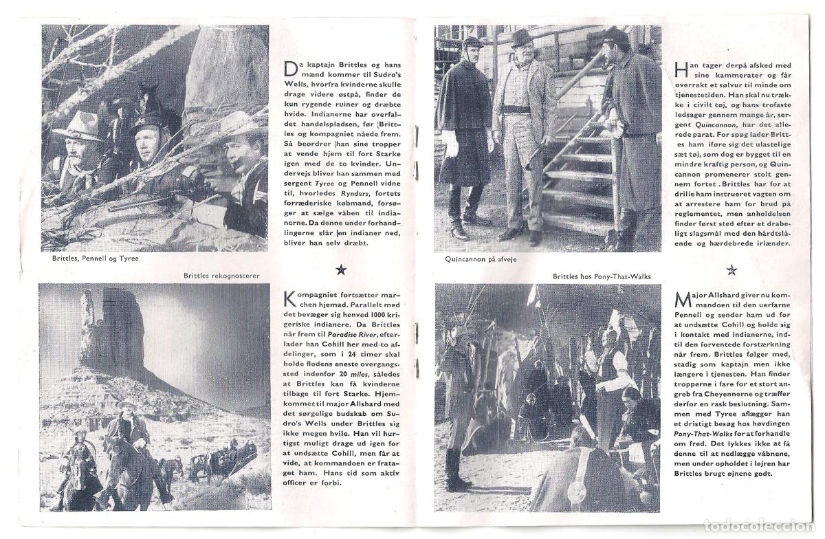 Cine: PTCC 821 LA LEGION INVENCIBLE PROGRAMA LIBRITO DANES JOHN WAYNE JOHN FORD - Foto 3