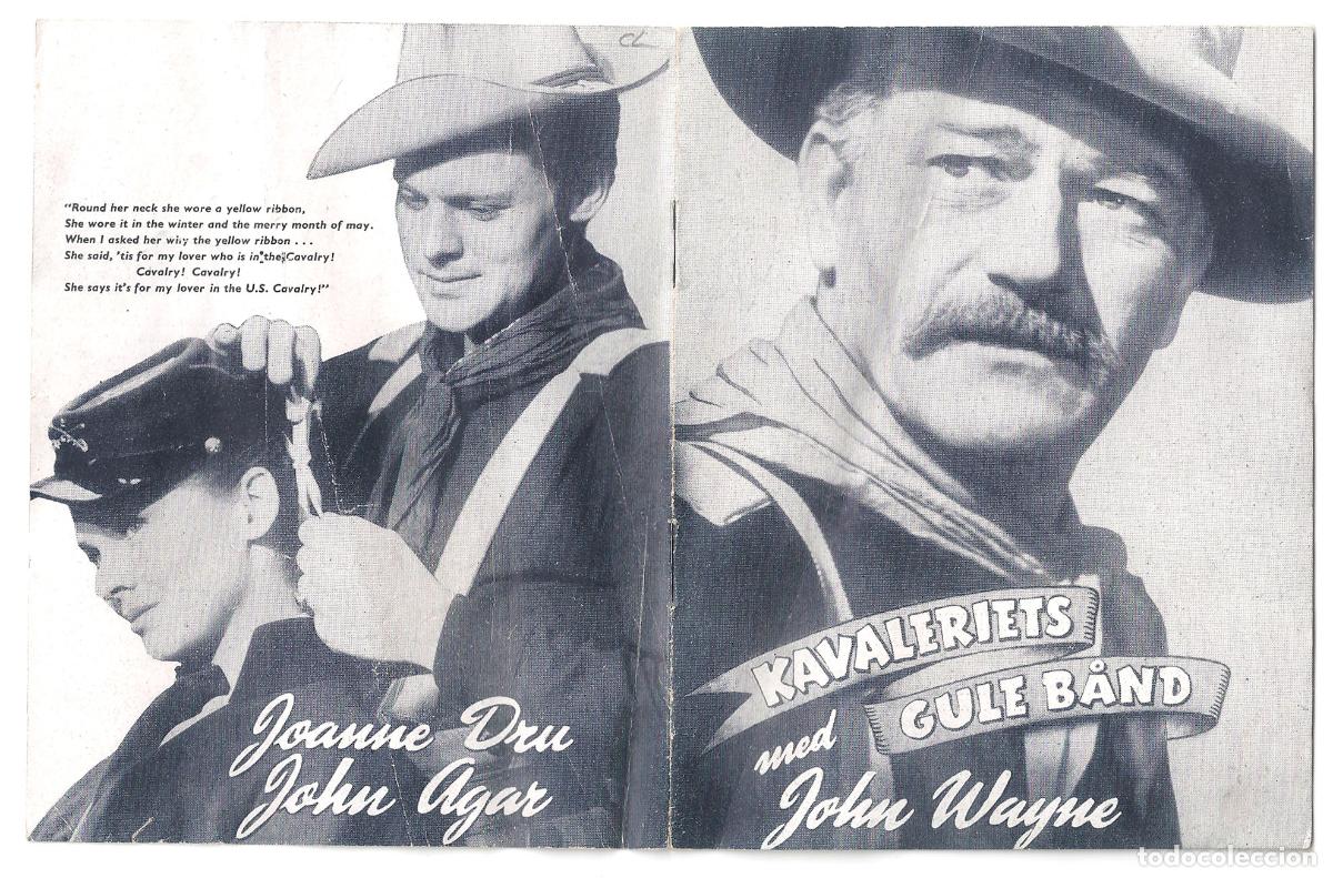 Cine: PTCC 821 LA LEGION INVENCIBLE PROGRAMA LIBRITO DANES JOHN WAYNE JOHN FORD - Foto 5