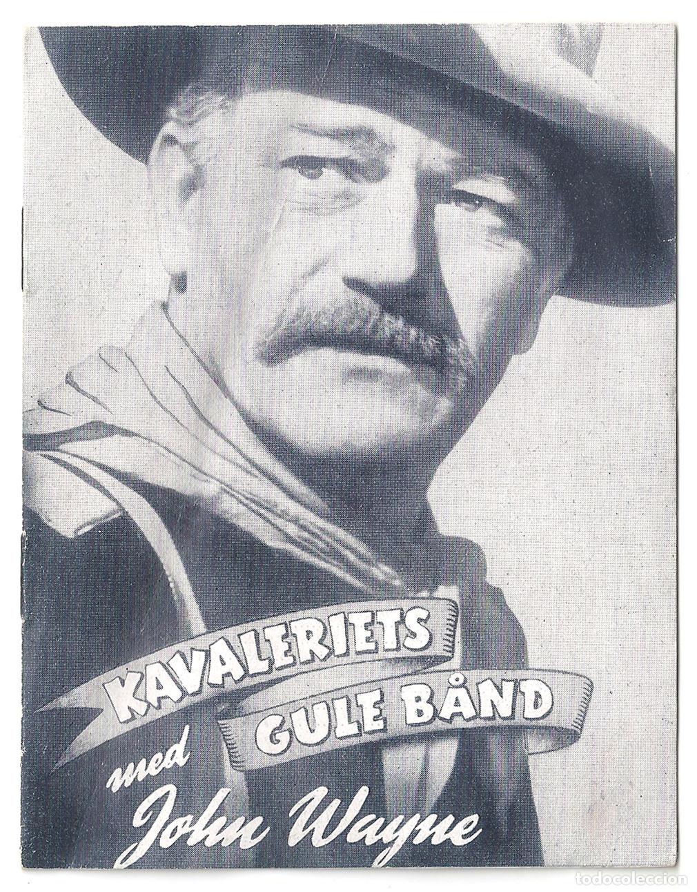 Cine: PTCC 821 LA LEGION INVENCIBLE PROGRAMA LIBRITO DANES JOHN WAYNE JOHN FORD - Foto 1